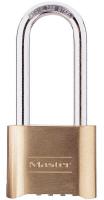 5JKW8 Resettable Combination Padlock, 2 1/4 In.