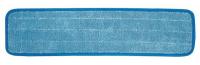 5JKY6 Microfiber Flat Mop, 20 In, Blue, Pk10