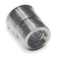 5NWN0 Nut Insert, Alum, 10-32, 0.375 In L, Pk 100