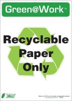 5JMY2 Recycle Label, PK 5