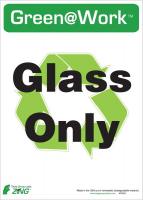 5JMZ0 Recycle Label, 14x10In, PK5