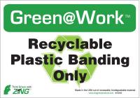 5JMZ8 Recycle Label, PK 5