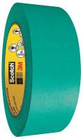 5JPL8 Flatback Masking Tape, Green, 1 In x 60 Yd