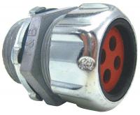 5JPT5 Connector, 4 Hole, 1 In, Cord .220-.225 In