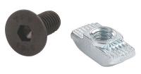 5JRJ6 FHSCS &amp; Hammer Nut, For 12136, Pk 6