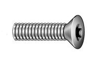 5JY27 Mach Screw, Flat, 1/4-20 x 3 L, PK 10