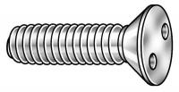 5JY46 Mach Screw, Flat, 10-24 x 1 L, PK 25