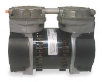 5KA75 Piston Vacuum Pump, 1/3HP, 115V, 1Ph