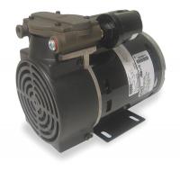 5KA76 Piston Air Compressor/Vacuum Pump, 1/3HP
