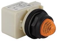 5KAU3 Pilot Light, LED, 24V, 30mm, Plastic, Amber