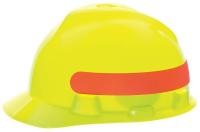 5KAX2 Hard Hat, FtB, Sltd, Rcht, HVizYl/Gn wRd/Org