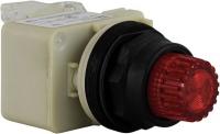 5KCH9 PushButton, 30mm, 24V, Incand, No Guard, Red