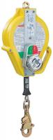 5KCX4 Self-Retrcting Lifeline, 50 ft, Ylw, 310 lb