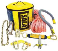 5KCY0 Utility Pole Anchor Kit, 80 ft. L