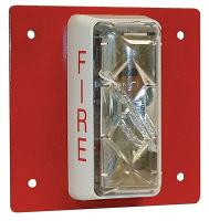 5KDF7 Strobe, Steel, Red