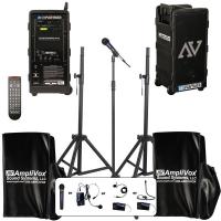 5KDH5 Public Address System, CD, 2 Tripods