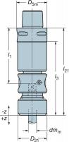 5KHZ9 Tap Adapter, Slim, Floating