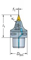 5KJN2 Turning Tool, C4-DVVNN-00062-16