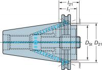 5KKH6 Basic Holder, C5-A390.545-40 050A