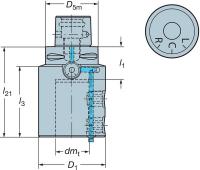 5KKW3 Boring Bar Adapter, 6-20mm