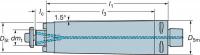 5KLV6 Facemill Adapter, Damped, Metric