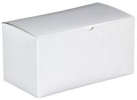 5KML5 Gift Bx, 9x4 1/2x4 1/2, White, PK 100