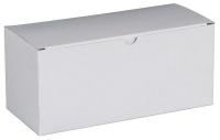 5KML8 Gift Bx, 10x4 1/2x4 1/2, White, PK 50