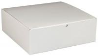 5KMN2 Gift Boxes, 11x11x3 3/4, White, PK 50