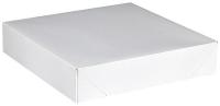 5KMN5 Gift Boxes, 12x12x3, White, PK 50