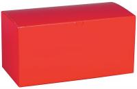 5KMR5 Gift Box, 6x4 1/2x4 1/2, Red, PK 100