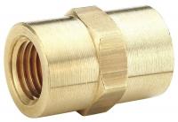 5KNF5 Pipe Coupling, Low Lead Brass, 1/8 In