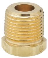 5KNF7 Bushing, Low Lead Brass, 1/2 x 3/8 In