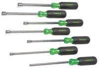 5KPL6 Nut Holding Driver Set, Hollow, 7 Pc