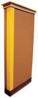 5KZH8 Corner Guard, Yellow, 2x48in, Adhesive