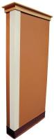 5KZL8 Corner Guard, Almond, 1x48in, adhesive