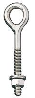 5LAE6 Eyebolt, Welded Closed, 316SS, 3/8-16 x5 In