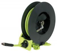 5LAL7 Hose Reel, Spring, 3/8 In x 50 Ft, 4000 PSI