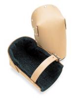 5LD96 Knee Pads, Soft, Felt, 1 Sz Fits All, 1PR