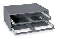 5LE86 Large Sliding Drawer Cabinet, 2 Drawer