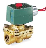 5LE97 Solenoid Valve, 2/2, 3/8 In, NC, 24V, Brass