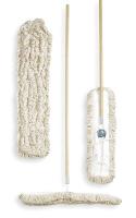 5LG62 Dust Mop Kit, Cotton, 24 In., Launderable