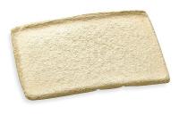 5LG63 Sponge, Natural, 3-5/8In L, 5-3/4In W