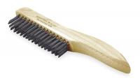 5LG67 Scratch Brush, Rows 4 x 16, Carbon Steel