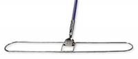 5LG77 Dust Mop Frame/Handle, Steel, Black