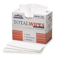 5LG97 Disposble Wipes, 10 In x 16-1/2 In, PK 150