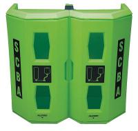 5LGH9 Hi-Viz Green Dual SCBA Wall Case