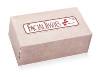 5LH42 Facial Tissue, Flat Box, PK 6