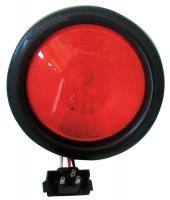 5LLR5 Stop-Turn-Tail Lamp, Round, Red, PK 5
