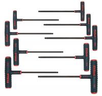 5LM89 Ball End Hex Key Set, 5/64 - 1/4 In., Long