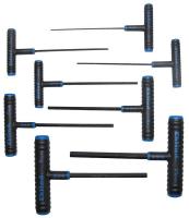 5LM94 Hex Key Set, 2 - 10mm, T-Handle, Short